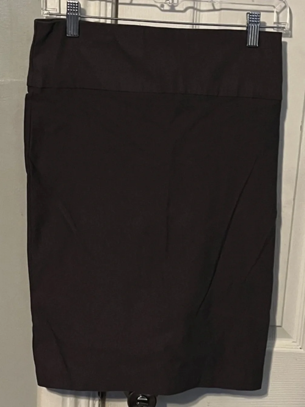 Body Central Elegant Charcoal Gray Pencil Skirt Y2K